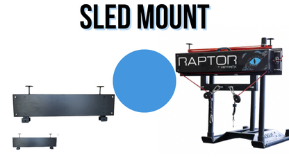 Raptor Sled Mount Bundle = One Raptor + One Sled Mounting Device